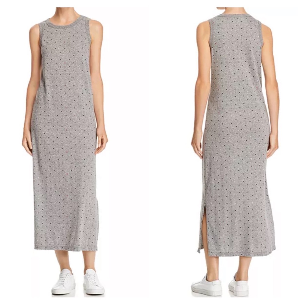 Current Elliott The Perfect Muscle T Dress Amour heart print